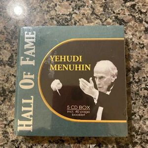 YEHUDI MENUHIN - Hall Of Fame - 5 CD - Import - **BRAND NEW/STILL SEALED**